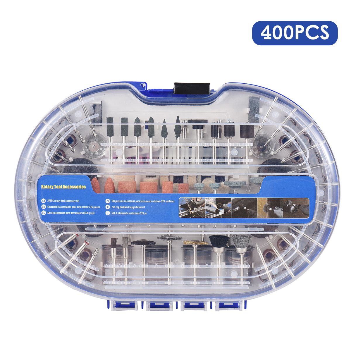400PCS Electric Grinder Accessories Kit Rotary Tool