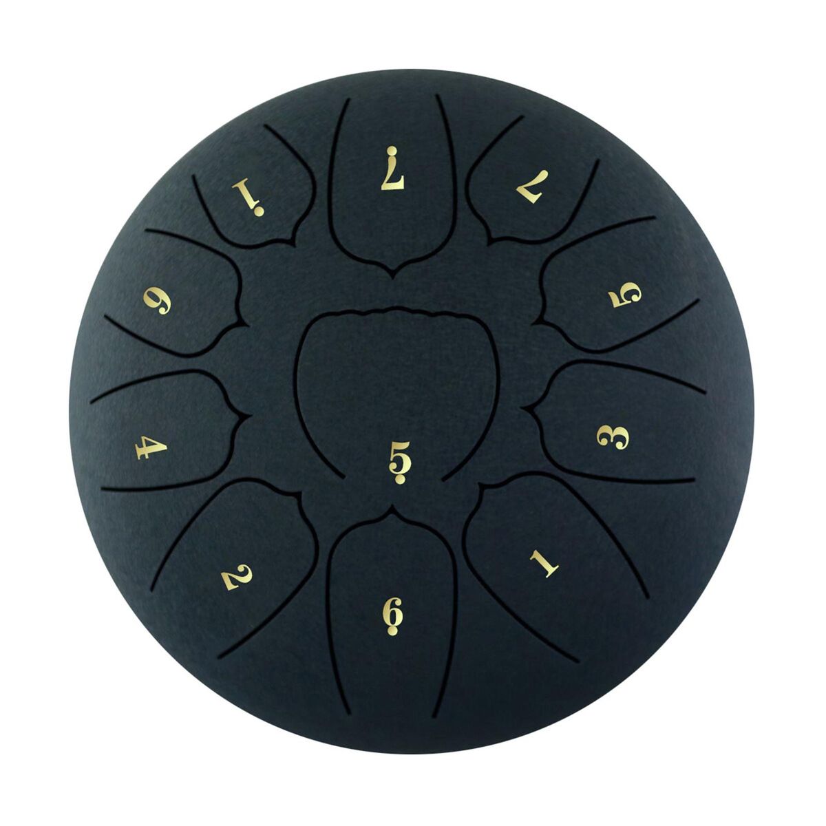 10 Inch Steel Tongue Drum 11 Notes Handpan Drum with Drum Mallet Finger Picks Percussion for Meditation Yoga