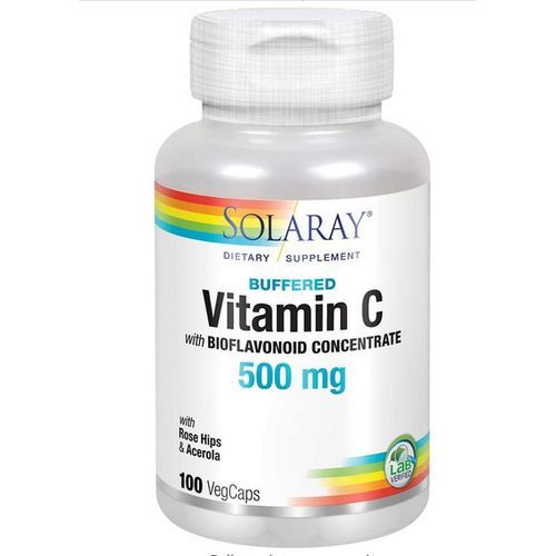 Vitamin C W/Bioflavonoid Complex 500mg 100Caps Rosehip