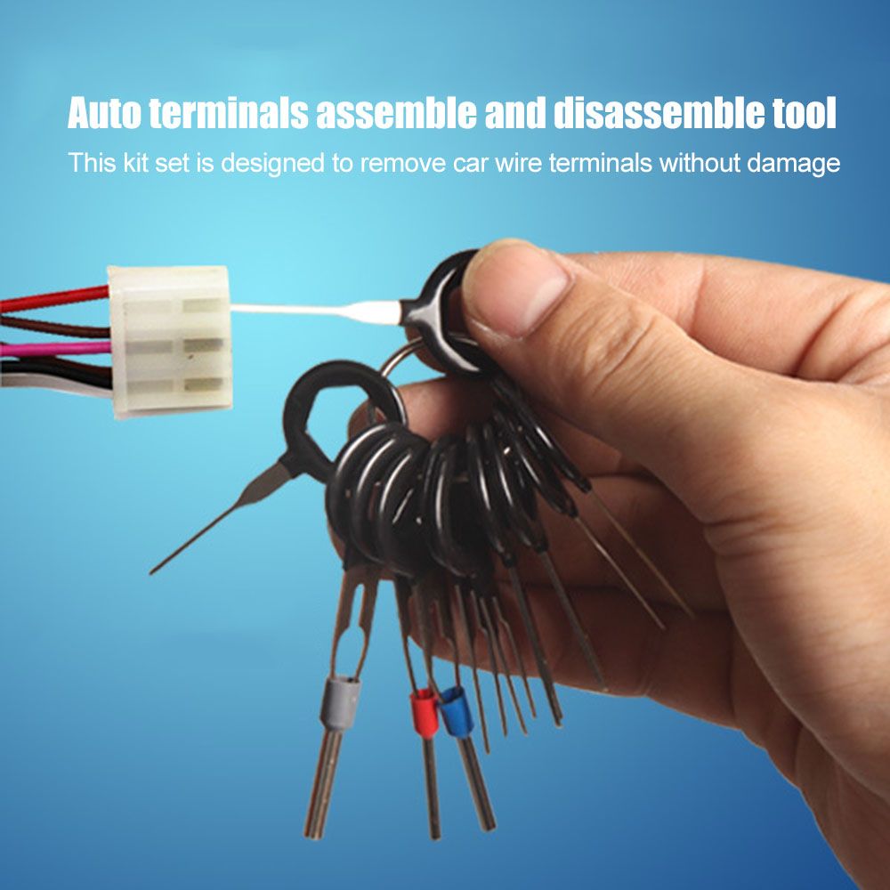 Automotive Terminal Remove Tool Pin Electric Puller Crimp-36pcs