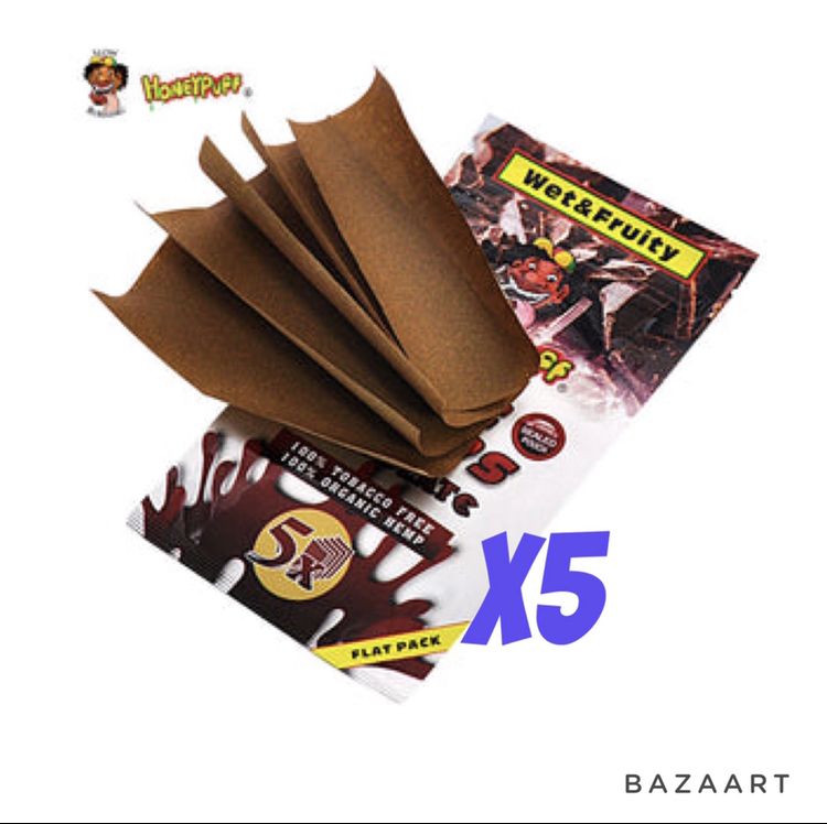 Organic Hemp Blunt / Smoke Wraps Chocolate Flavour X 5