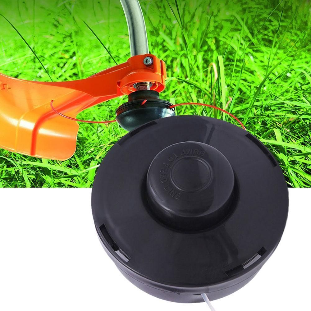 Aluminum GrTrimmer Head Lawn Mower Accessories Cutting Garden Weed Head Puller Cutter Nylon Brush Thread GrLine Too L1F4