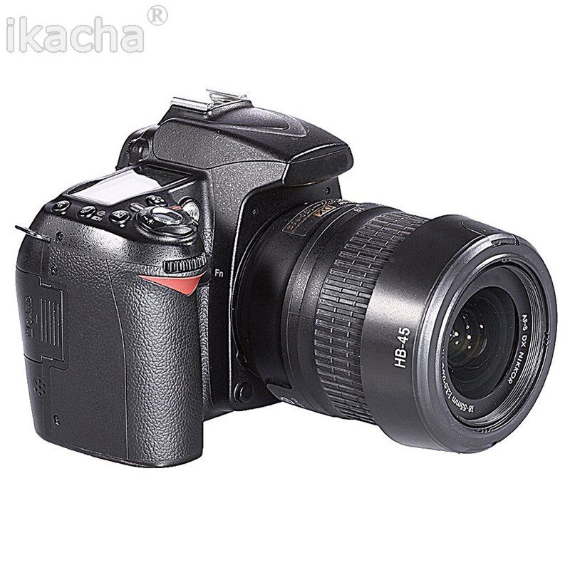 New Camera HB-45 Lens Hood For Nikon D3100 D5100 D3200 18-55 High Quality