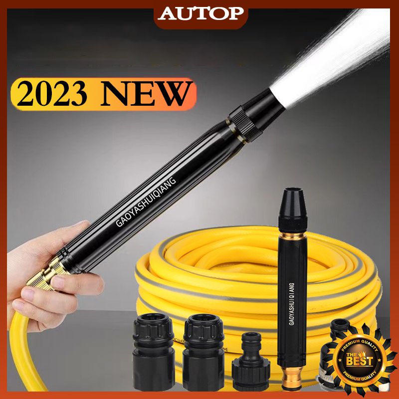 High Pressure Portable Water Nozzle Sprayer/ 10m Hose