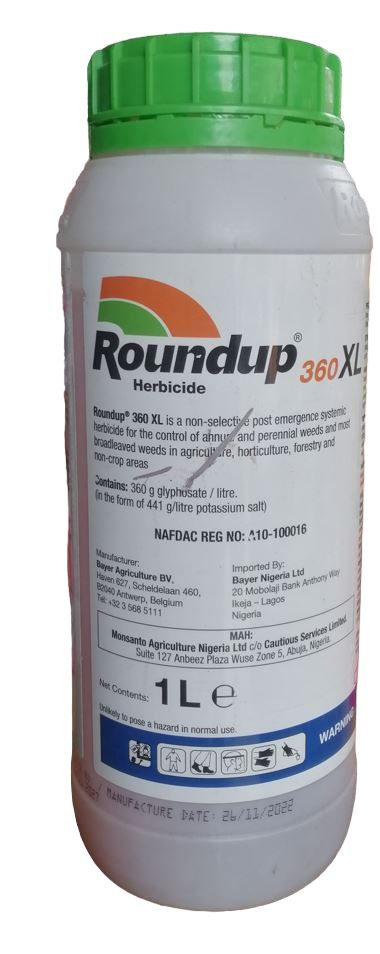 Roundup Herbicide Weed/Grass Killer -1L