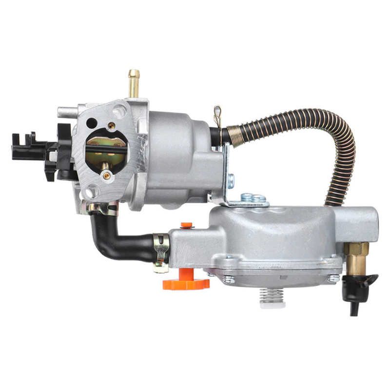 Generator Dual  Carburetor LPG NG Conversion Kit For 2.8KW GX200 170F Manual Choking Coil