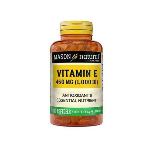 Vitamin E 1000iu (450 Mg) Antioxidant - 100 Softgels