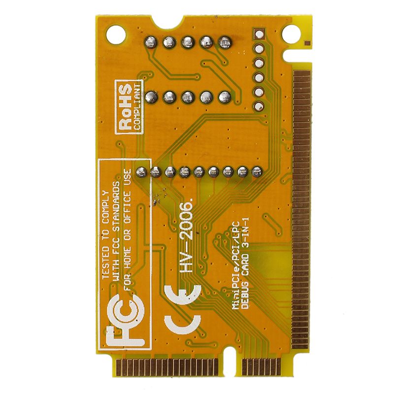 Notebook Diagnostic Card 2-Digit Mini PCI PCI-E LPC POST