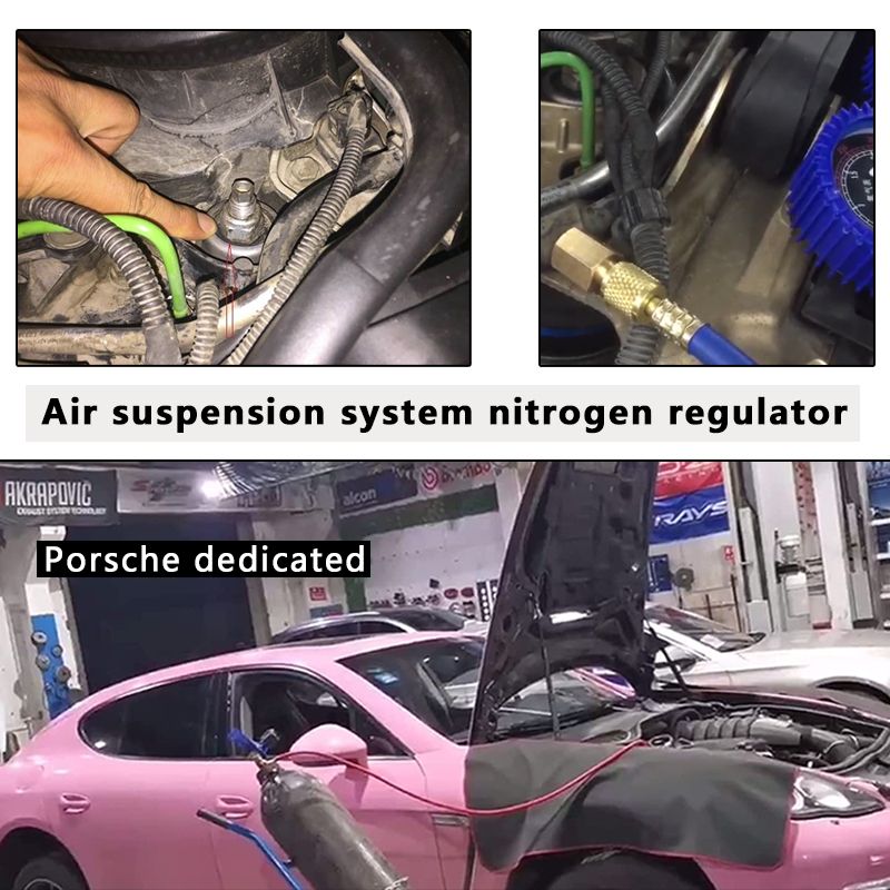 Nitrogen Regulator  Air Suspension System nitrogen Regulation Compatible with  Cayenne Palamera 9825 000721982 WE1409.