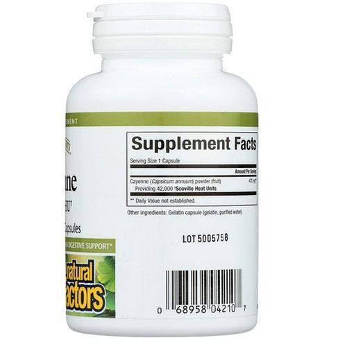 Cayenne 42,000 SHU 470 Mg 90 Capsules