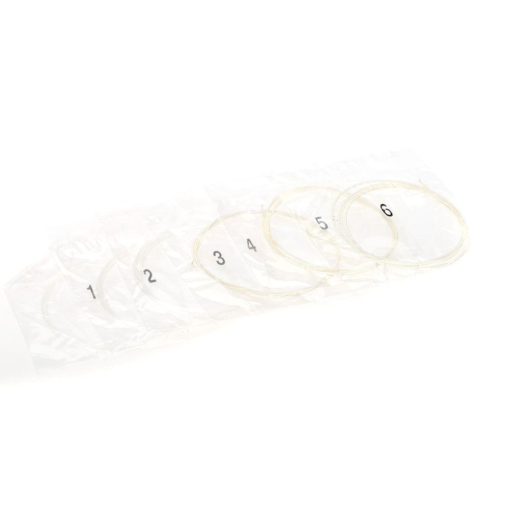 Classic Guitar Six Strings Nylon Silver Plating Set Super