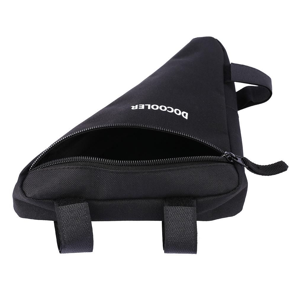 Docooler Triangle Cycling Bike Bicycle Front Saddle Tube Frame Pouch Bag Holder Outdoor Bag