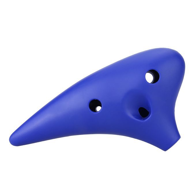 12 Holes Plastic Ocarina Flute Alto C Musical Instrument