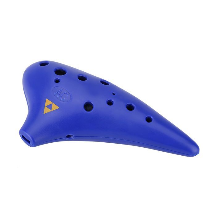 12 Holes Plastic Ocarina Flute Alto C Musical Instrument