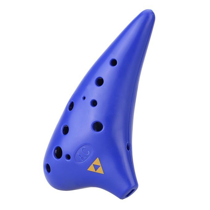 12 Holes Plastic Ocarina Flute Alto C Musical Instrument