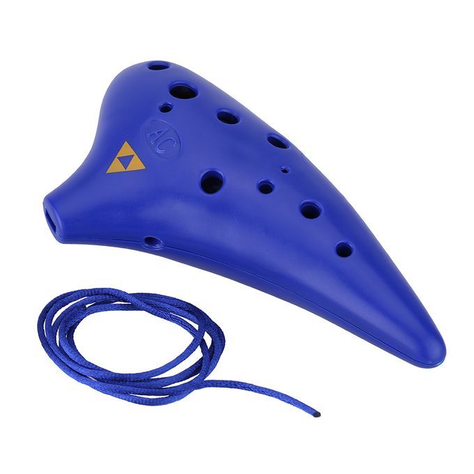 12 Holes Plastic Ocarina Flute Alto C Musical Instrument