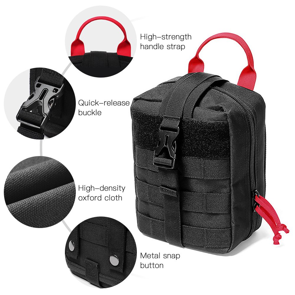 First Aid Bag Pouch Emergency Molle Pouch Outdoor Survival