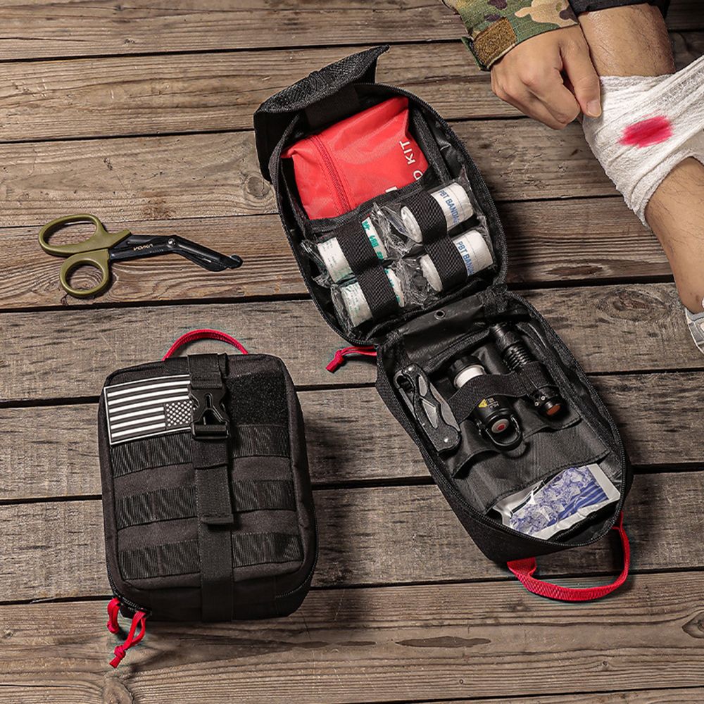 First Aid Bag Pouch Emergency Molle Pouch Outdoor Survival