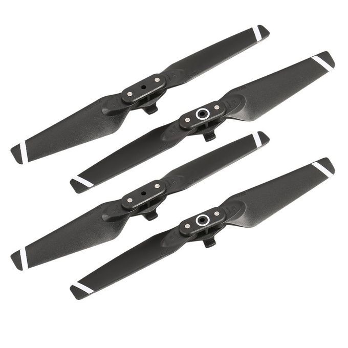 2 Pairs Foldable W W Propellers Repla Ement Props For Spark -White