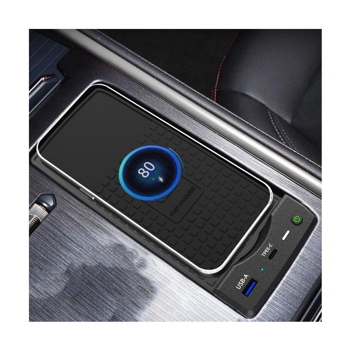 15W Car Wireless Charger for Mondeo 2022 2023 Fast Charger Wireless Phone Charger Charging Plate Pad