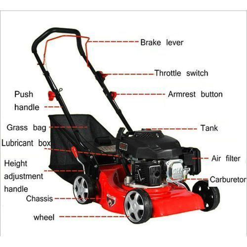 LAWN MOWER 5HP Petrol-Powered, With Complete BAG