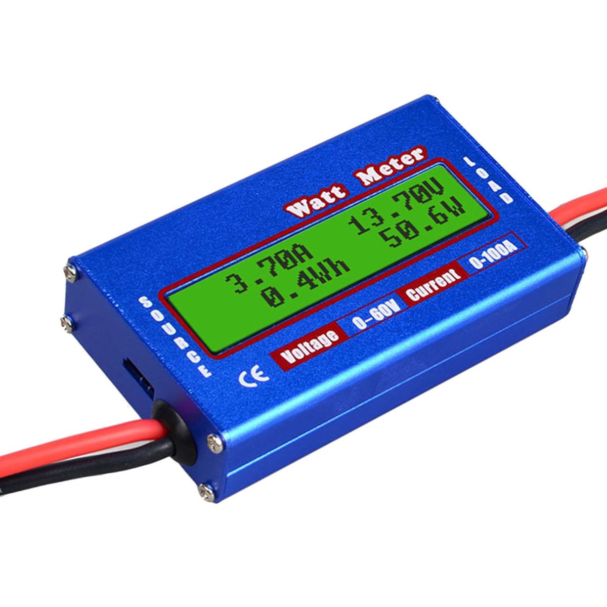 RC Watt Meter 100A Power Analyzer Digital LCD Balance
