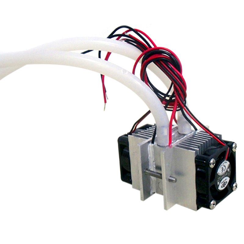 DIY Kits Thermoelectric Peltier Refrigeration Cooling System Water Cooling+ Fan+ 2pcs TEC1-12706 Coolers