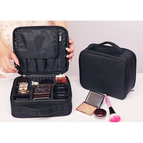 Makeup Bag Cosmetic Case Organiser Storage Beauty Tools Box