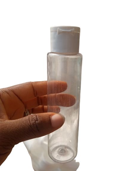 100ml Empty Transparent Cosmetic Bottle With Flip Cap