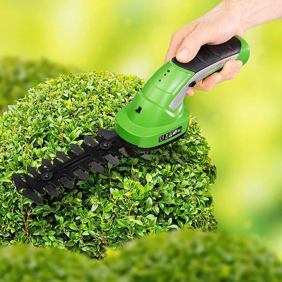 2 In 1 Cordless Grass Shears, Hedge Trimmer, Electric