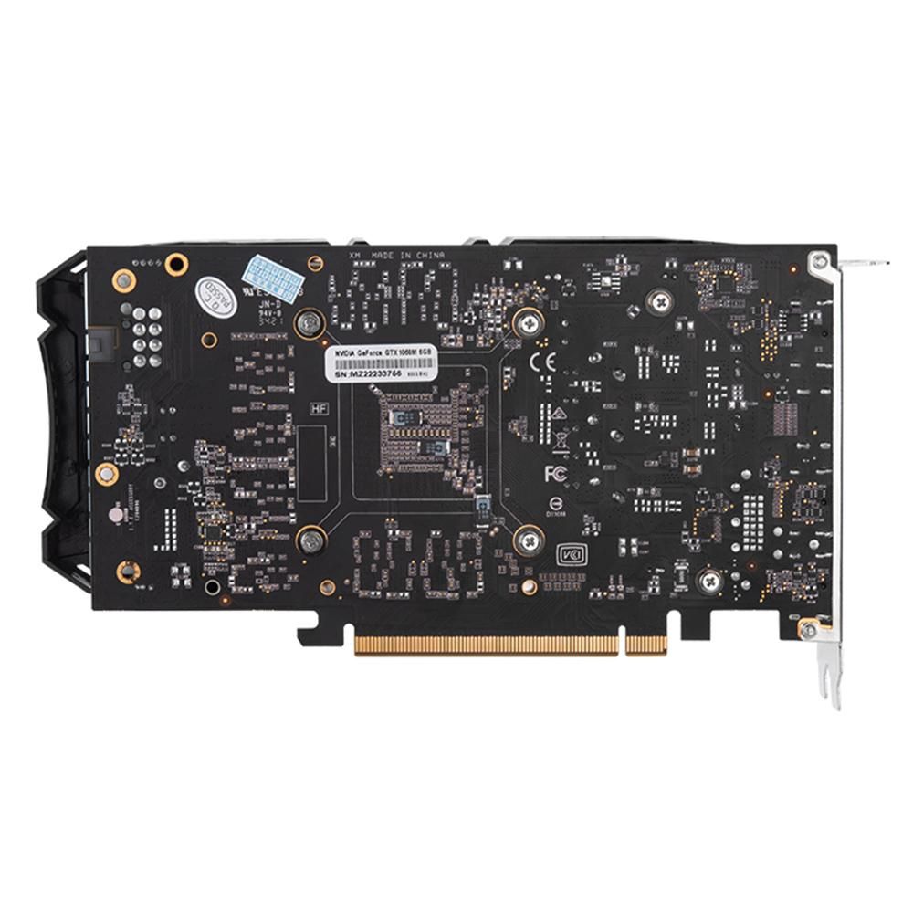 JINGSHA GTX1060 6GB Gaming Graphics Card 1506MHz/2002MHz 6GB/GDDR5/192bit Memory Dual Cooling Fans Design 3*DP+HD Output Ports