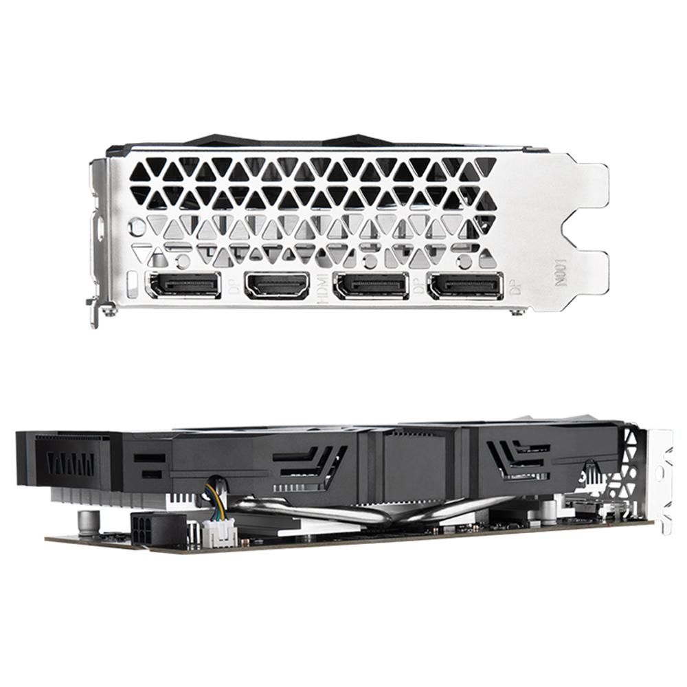 JINGSHA GTX1060 6GB Gaming Graphics Card 1506MHz/2002MHz 6GB/GDDR5/192bit Memory Dual Cooling Fans Design 3*DP+HD Output Ports