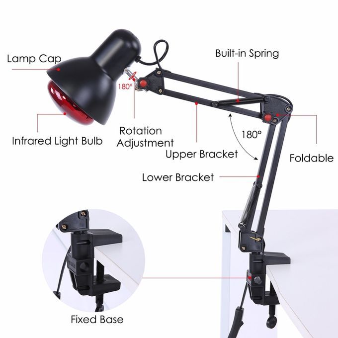 Infrared Heating Physiotherapy Light Therapy For Pain Relief