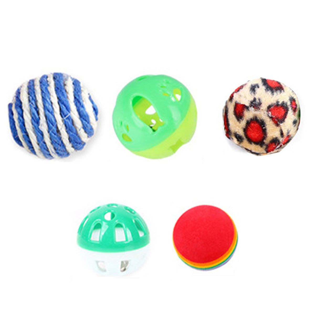 12PCS Cat Toy Interactive Pets Toys Variety Pack Set