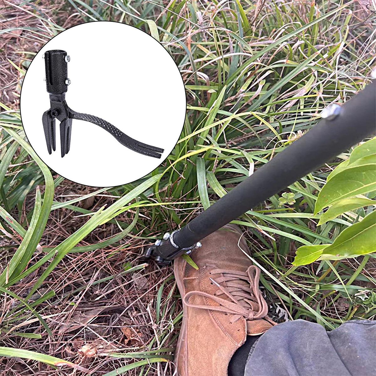 1 Set Weeder Foot Pedal Claw Weeder Garden Stand Up Puller Tool B