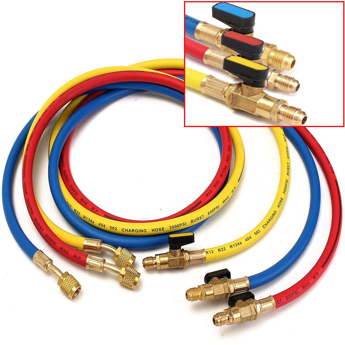 3 AC Charging Hoses 60