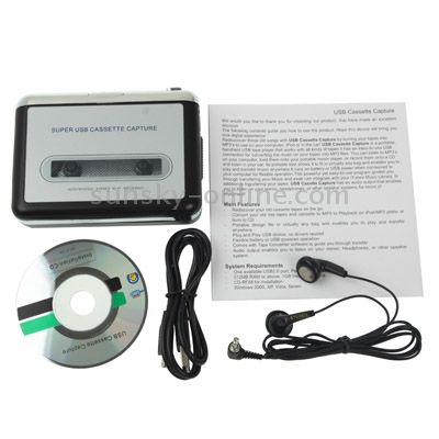 Tape To PC R USB Cassette To MP3 Converter