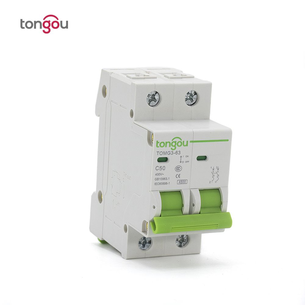 Circuit Breaker 230V 2 Miniature AC 110V Type MCB 50A Pole