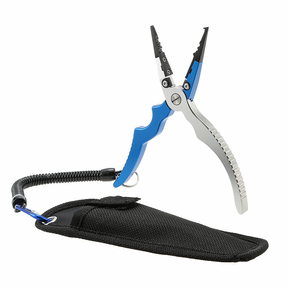 Aluminum Fishing Pliers Split Ring Cutters Hooks Remover