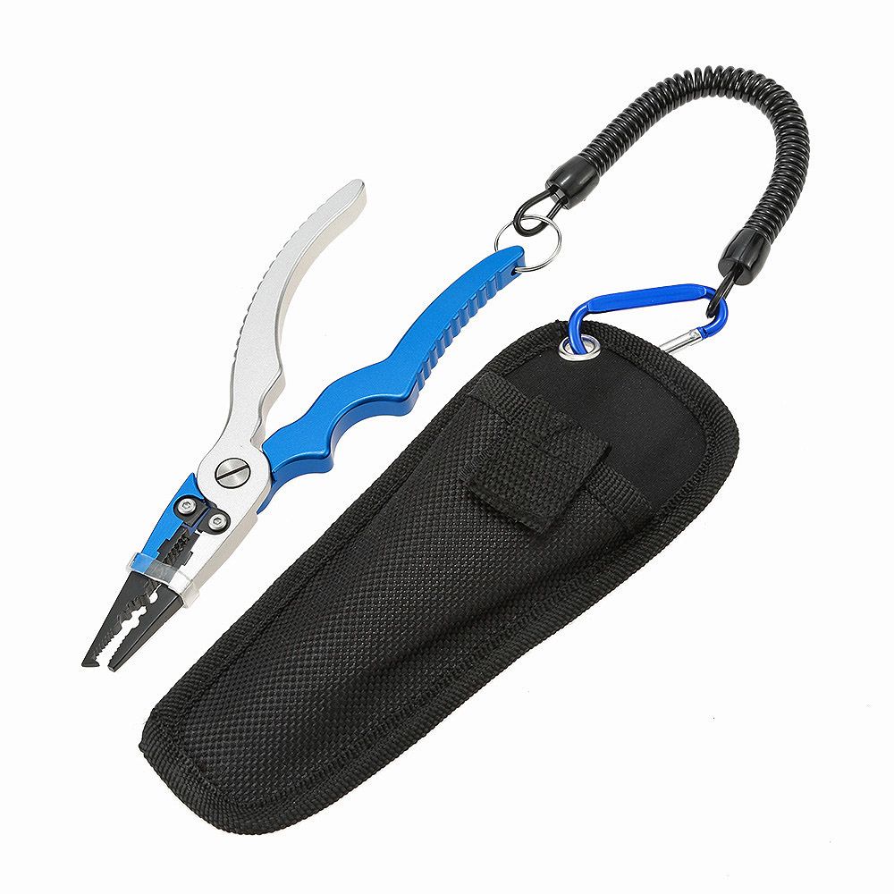 Aluminum Fishing Pliers Split Ring Cutters Hooks Remover