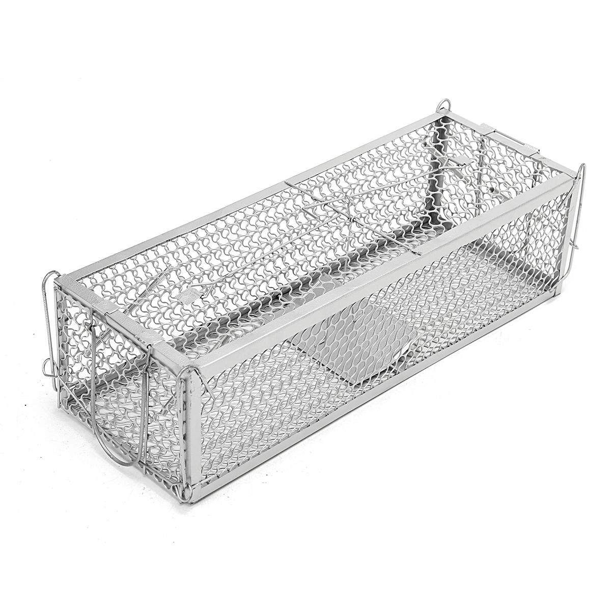 Dual Side Rat Cage Trap Snap Mouse Animal Catcher Rodent Live Indoor Outdoor