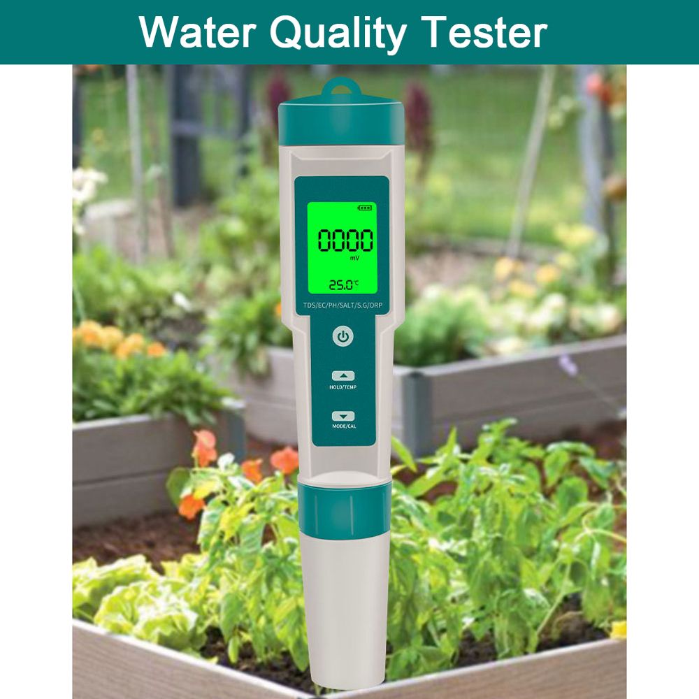 Multifunctional Digital 7 In 1 Water Quality Tester