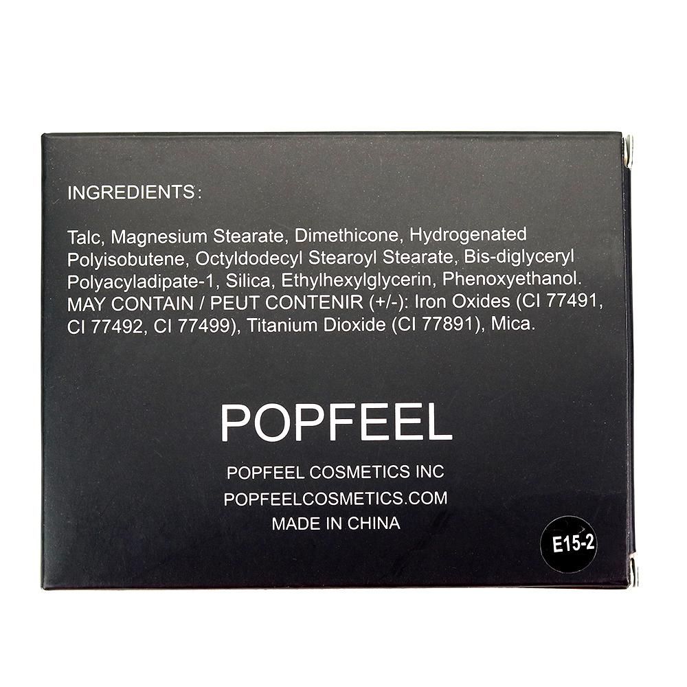 Popfeel 15 Color Pearlescent Eye Shadow  Natural Easy Wearing Shimmer Waterproof  Cosmetic Charming Fairy Colorful Glitter Highlight Makeup Accessories