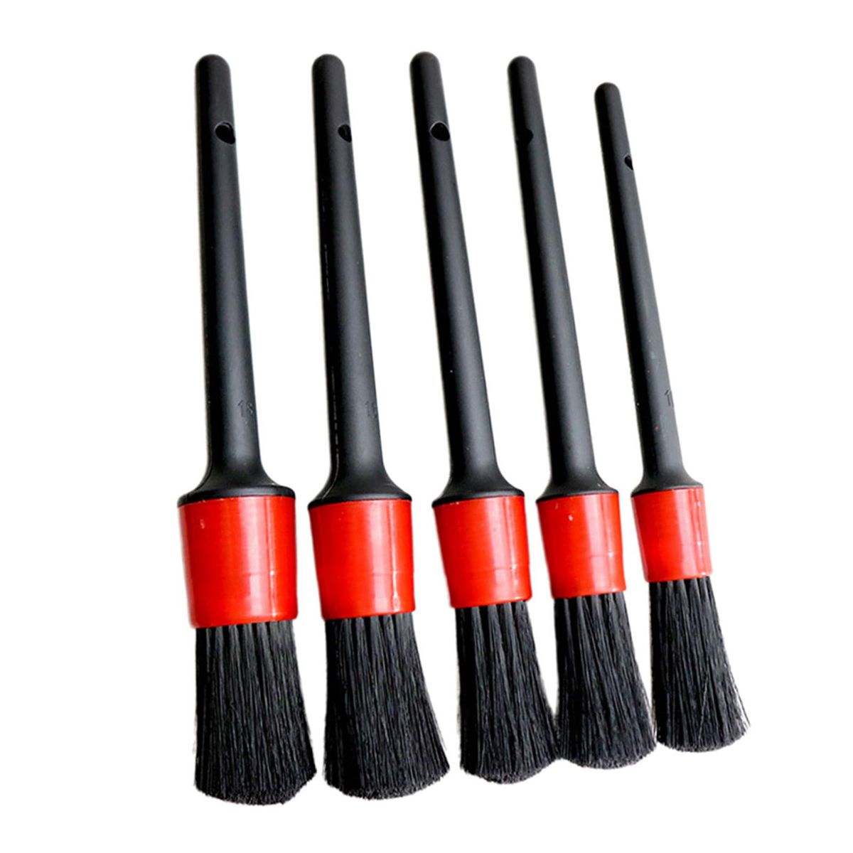 Car Interior Detailing Brush Set 5 Different Brush 5Pcs