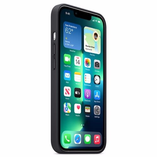 Apple Leather Case With Magsafe For iPhone 13 Pro Max