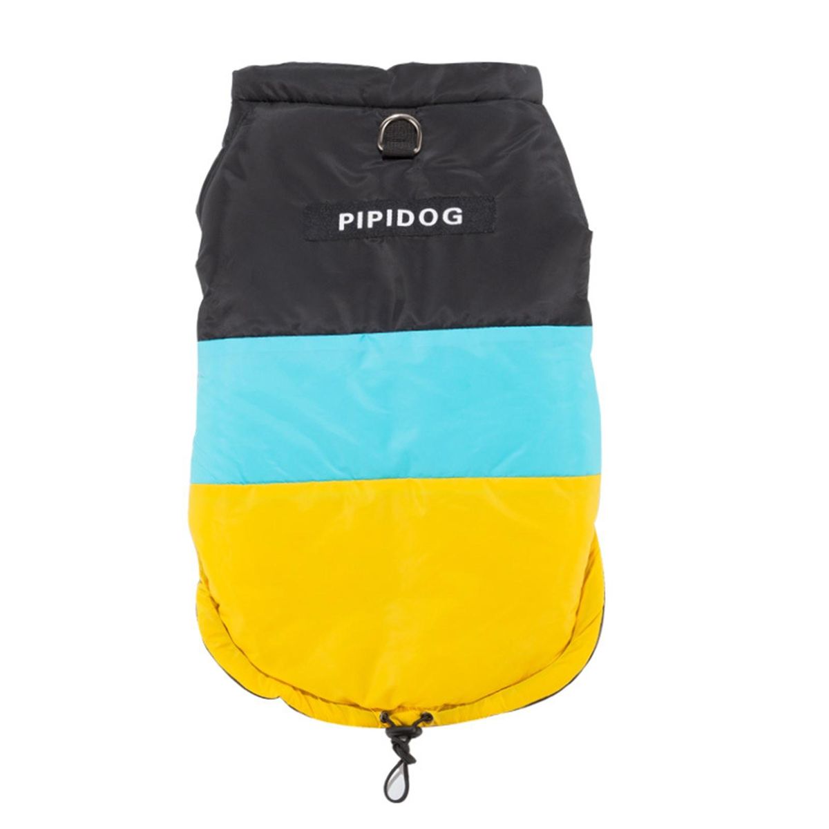 Pet Cotton Coat Dog Two-legged Thermal Coat Clothes Yellow