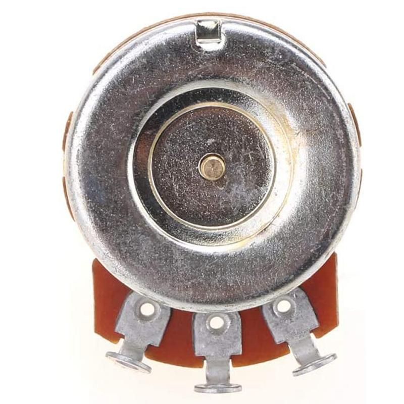 Shaft Full Metric Sized Control Pots A500K Audio Taper Potentiometers Pot for Electric Guitar Bass  4