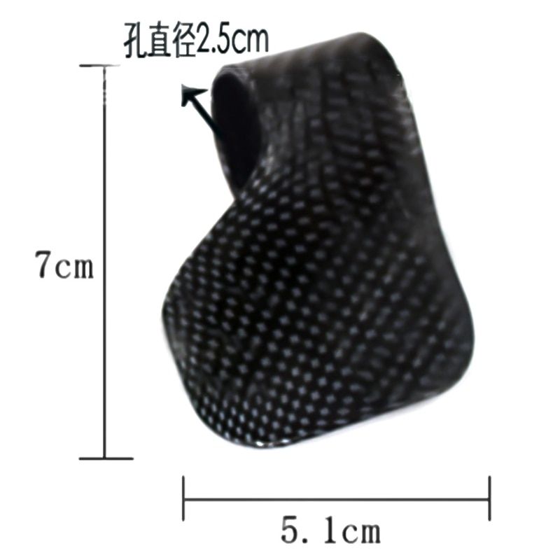 Carbon Fiber Motorcycle E-Bike Handle Hand Rest Grip Throttle Assist Morto Cruise Control Clip
