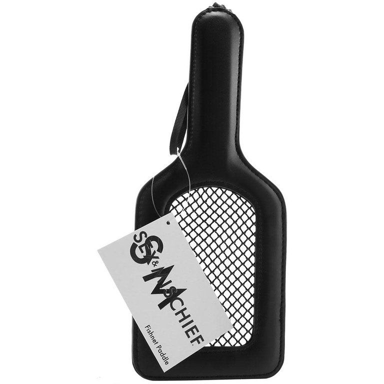Sex & Mischief Fishnet Paddle