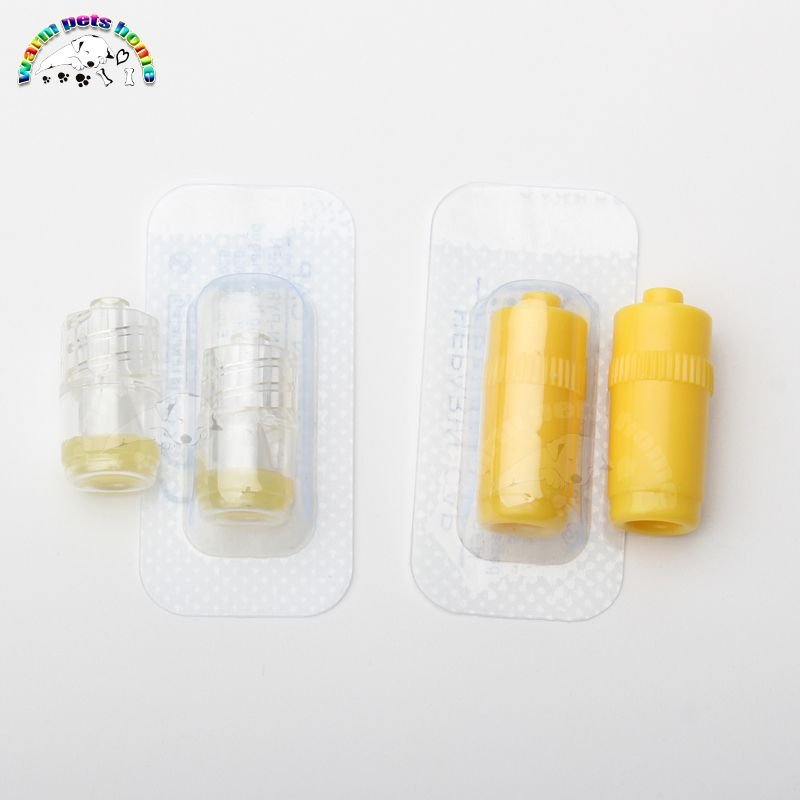 100pcs Heparin Cap IV Cannula Heparin Caps For Pet Animals